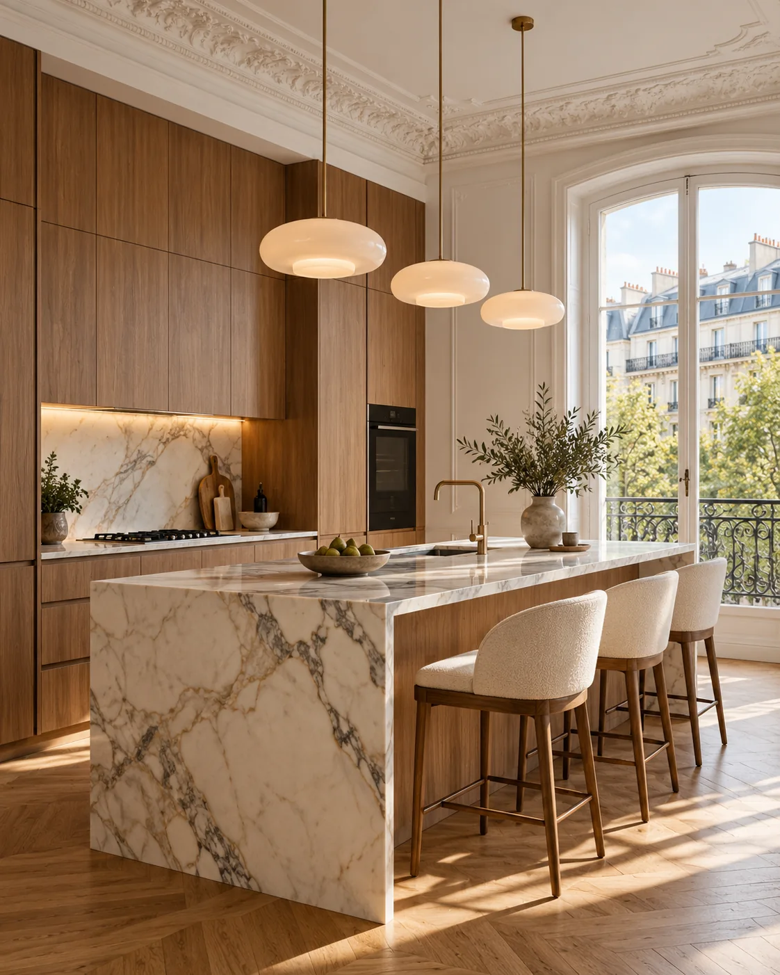 Cuisine en marbre